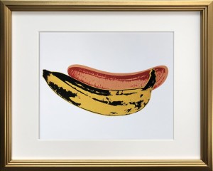 アートフレーム アンディ・ウォーホル Andy Warhol Banana, 1966 IAW-62096 bic-9155665s1  アートパネル アートボード 壁紙 装飾フィル