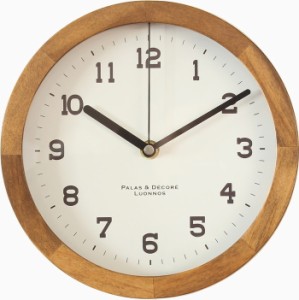 アイナ ウッドクロック Eina Wood Clock M ブラウン EIN-200BR bic-9240776s1  掛け時計 置き時計 掛け時計 送料無料 北欧 モダン 家具 