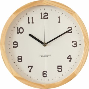 アイナ ウッドクロック Eina Wood Clock L ナチュラル EIN-290NA bic-9240777s1  掛け時計 置き時計 掛け時計 送料無料 北欧 モダン 家具