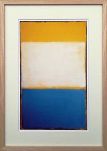 アートフレーム マーク・ロスコ Mark Rothko Yellow, White, Blue Over Yellow on Gray, 1954 IMR-62204 bic-9412939s1  アートパネル ア