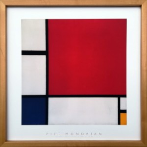 アートフレーム ピエト・モンドリアン Piet Mondrian Composition with Red, Blue and Yellow, 1930 IPM-62206 bic-9468628s1  アートパ