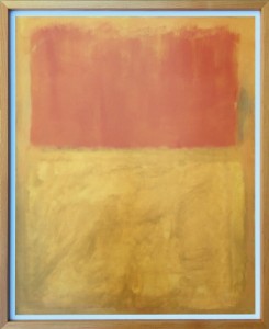 マーク ロスコ Mark Rothko Orange and Tan 1954 676x828x30mm IMR-62276 bic-9904860s1  アートパネル アートボード 壁紙 装飾フィルム 