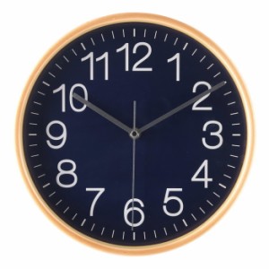 掛時計 プライウッド Φ２８ｃｍ ネイビー M9083 NV fj-27369  掛け時計 置き時計 掛け時計 送料無料 北欧 モダン 家具 インテリア ナチ