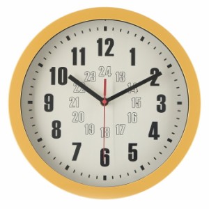 掛時計 カイラ Φ30 マスタード マスタード 300 ×41 ×300  fj-28194  掛け時計 置き時計 掛け時計 送料無料 北欧 モダン 家具 インテリ