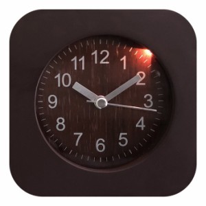 置時計 ウッド スクエア ブラウン SA6061 fj-36695  置き時計 置き時計 掛け時計 送料無料 北欧 モダン 家具 インテリア ナチュラル テイ