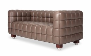 ヨーゼフ・ホフマン クーブス ソファ 2P KUBUS Sofa 2P アニリンレザー 本革 3年保証付 inv-8015bl-ani  ソファ ソファ ソファベッド 送