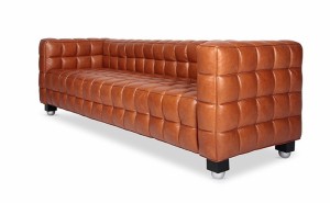 ヨーゼフ・ホフマン クーブス ソファ 3P KUBUS Sofa 3P オイルドレザー 本革 3年保証付 inv-8016bs-oil  ソファ ソファ ソファベッド 送