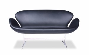 アルネ・ヤコブセン スワン ソファ 2P SWAN Sofa 2P オイルドレザー 本革 3年保証付 inv-8060bl-oil  ソファ ソファ ソファベッド 送料無