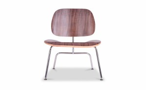 チャールズ&レイ・イームズ LCW ラウンジチェア ステンレスレッグ LCW Lounge Chair StainlessLeg ウォルナット 3年保証付 inv-9128bah  