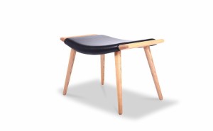 ハンス・J・ウェグナー 124 ロッキングチェア スツール 124 Rocking Chair Stool ファブリックA 3年保証付 inv-9166bo-fba  スツール イ