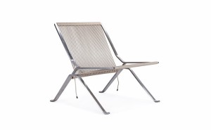 ポール・ケアホルム PK25 チェア PK25 Chair オフホワイト ブラック 3年保証付 inv-967ba  ラウンジチェア パーソナルチェア イス チェア