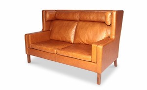 ボーエ・モーエンセン ウイングバック ソファ 2P WINGBACK Sofa 2P ファブリックA 3年保証付 inv-975bl-fba  ソファ ソファ ソファベッド