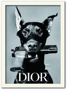 ディオール DIOR Fashion Photography series2  FS-1009WH-A4 フレームカラー：ホワイト サイズ：A4 kar-10130557s2  アートパネル アー