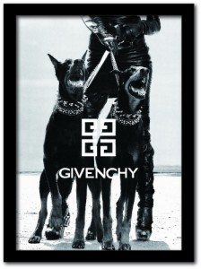 ジバンシー GIVENCHY Fashion Photography series2  FS-1011BK-A4 フレームカラー：ブラック サイズ：A4 kar-10130563s1  アートパネル 