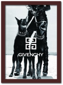 ジバンシー GIVENCHY Fashion Photography series2  FS-2011BR-A3 フレームカラー：ブラウン サイズ：A3 kar-10130563s7  アートパネル 