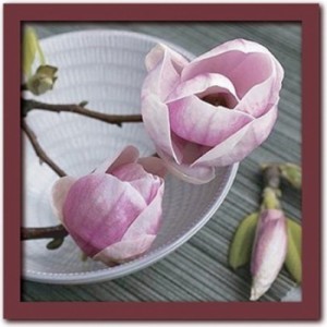 インテリア アートコレクション Magnolias on a bowl PR-1012 kar-3097347s1  アートパネル アートボード 壁紙 装飾フィルム 送料無料 北