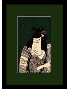 和柄 和額装シリーズ KABUKI 歌舞伎 WG-2004 アート 絵 フレーム kar-3133291s1  アートパネル アートボード 壁紙 装飾フィルム 送料無料