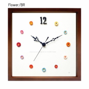 アートクラフト ペーパークイリング掛時計 Paper Quiling Clock ブラウン Flower PQ-1011 保証付 kar-5093254s2  アートパネル アートボ