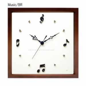 アートクラフト ペーパークイリング掛時計 Paper Quiling Clock ブラウン Music PQ-1012 保証付 kar-5093255s2  アートパネル アートボー