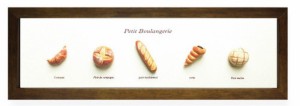 インテリア ミニアート Petit Boulangerie ブラウン PZ-4202 kar-5093258s2  アートパネル アートボード 壁紙 装飾フィルム 送料無料 北