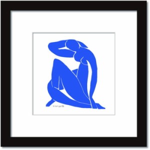 アンリ・マティス Henri Matisse Nu bleuII Blue Nude2 HM-1004BK Sサイズフレームカラー ブラック kar-7484899S1  アートパネル アート