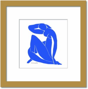 アンリ・マティス Henri Matisse Nu bleuII Blue Nude2 HM-2004NA Mサイズフレームカラー ナチュラル kar-7484899S8  アートパネル アー