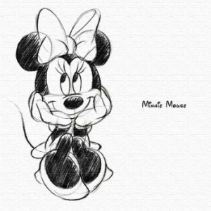 ミニー ディズニー Minnie Mouse Mサイズ 30cm×30cm アートパネル ファブリックパネル アートボード インテリアパネル 壁掛け 日本製 ラ