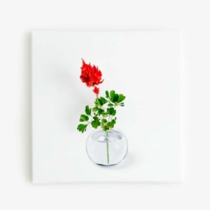 IKEBANA-01-03 生きてるインテリア 30×30×2.7cm アートパネル ファブリックパネル アートボード インテリアパネル 壁掛け 日本製 ラッ