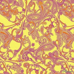 ペイズリー柄 Paisley アートパネル ファブリックパネル アートボード インテリアパネル 壁掛け 日本製 ラッピング付き lib-roe-0036-ye 