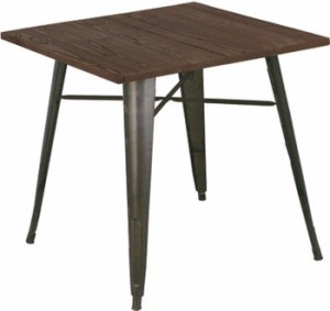 メタルテーブル ガンメタル カフェ ダイニングテーブル ブルックリンスタイル ガンメタル sun-4860582s1  ダイニングテーブル テーブル 