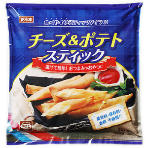 【冷凍】 チーズ＆ポテトスティック  300g 【入り数２個】 業務スーパー