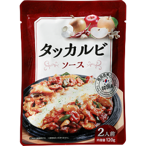 【常温】 タッカルビソース  120g　★韓国から直輸入 【入り数30個】 (ケース売り) 業務スーパー