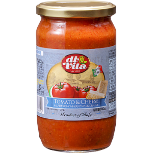 【常温】 トリノで作ったトマト&イタリアンチーズパスタソース  680g　★イタリアから直輸入 【入り数12個】 (ケース売り) 業務スーパー