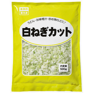 【冷凍】 冷凍白ねぎカット  500g 【入り数５個】 業務スーパー