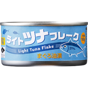 【常温】 ライトツナフレーク缶(まぐろ油漬)  185g　★タイから直輸入 【ハラール】 【入り数48個】 (ケース売り) 業務スーパー