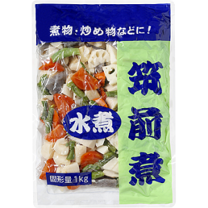 【常温】 筑前煮  固形量1kg 【入り数５個】 業務スーパー