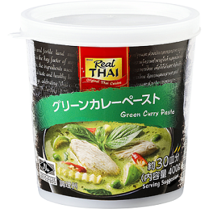 【常温】 グリーンカレーペースト  400g　★タイから直輸入 【ハラール】 【入り数24個】 (ケース売り) 業務スーパー