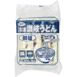 【冷凍】 冷凍讃岐うどん(細麺)  5食入 【入り数１個】 業務スーパー