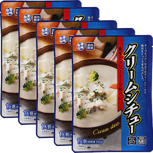 【常温】 クリームシチュー  5食入 【入り数12個】 (ケース売り) 業務スーパー