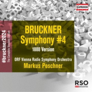 (クラシック)／ブルックナー：交響曲第4番(第3稿 コーストヴェット版) 【CD】