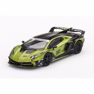 MINI-GT 1／64 LB-Silhouette WORKS ランボルギーニ アヴェンタドール GT EVO ライム(左ハンドル) 【MGT00605-MJ】 (ミニカー)ミニカー