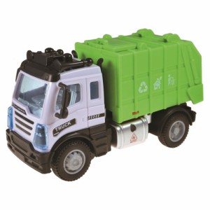 男の子のためのごみ収集車のおもちゃフラニーDIY摩擦動力の廃棄物管理