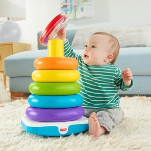 フィッシャープライス ジャンボゆらりんタワーおもちゃ こども 子供 知育 勉強 ベビー 0歳12ヶ月