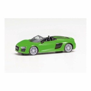 アウディ R8 V10 スパイダーキャラミグリーン1／87【HE028691-002】(ミニカー)ミニカー