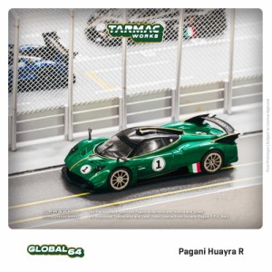 TARMAC WORKS Pagani Huayra R Verde Trifoglio (1／64 Scale)【T64G-TL035-GR】(ミニカー)ミニカー