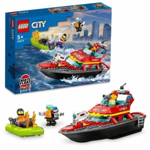 LEGO レゴ シティ 消防レスキューボート 60373おもちゃ こども 子供 レゴ ブロック 5歳