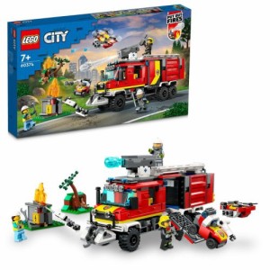 LEGO レゴ シティ 消防指令トラック 60374おもちゃ こども 子供 レゴ ブロック 7歳