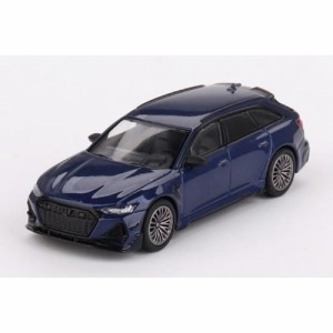 MINI-GT 1／64 アウディ ABT RS6-R ナバーラブルーメタリック(左ハンドル) 【MGT00574-MJ】 (ミニカー)ミニカー