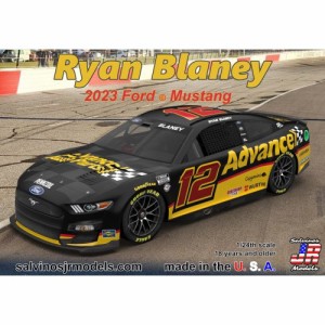 1／24 ライアン・ブレイニー ＃12 アドバンス オート フォード マスタング NASCAR 2023 【PF2023RBA】 (プラスチックモデルキット)
