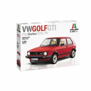 1／24 VW ゴルフ GTI 1976／78 2in1 (日本語説明書付き) 【IT3622】 (プラスチックモデルキット)おもちゃ プラモデル